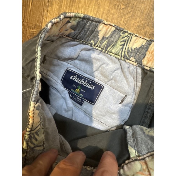 Chubbies Pants Mens Large Everywear‎ Performance Casual Slacks Drawstring Gray - Picture 2 of 7